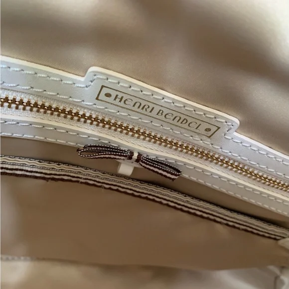 RARE! henri bendel ‘Dalton’ Iridescent Mermaid Large Satchel / Tote Bag